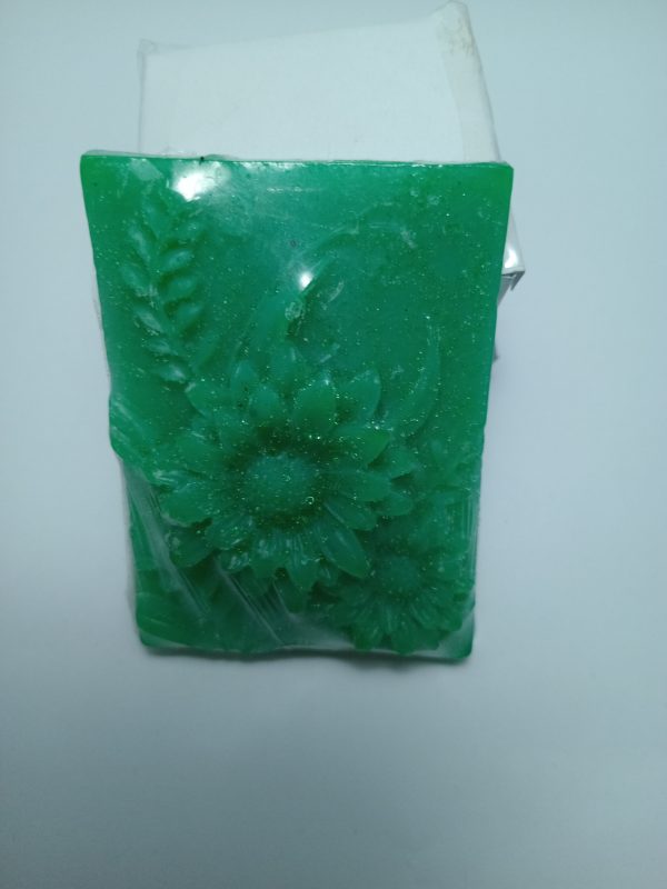 Precious Milky Soap With Embossed Flower on it OSP-009